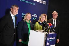 ANO, Andrej Babiš, Klára Dostálová, Alena Schillerová, Karel Havlíček