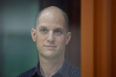 Evan Gershkovich, soud, Rusko