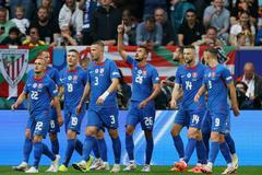 Soccer Football - Euro 2024 - Group E - Slovakia v Ukraine