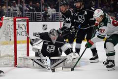 NHL: Minnesota Wild at Los Angeles Kings