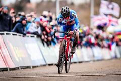 Kristýna Zemanová na MS v cyklokrosu 2024 v Táboře