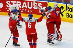 Češi slaví vítězství ve čtvrtfinále MS 2024 Česko - USA