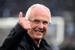 fotbal Sven-Göran Eriksson pictured before the game
