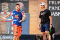 Jonáš Kůra a Josef Juha, zakladatelé florbalového projektu Peaches