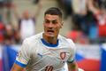 Patrik Schick slaví gól v zápase Eura 2024 Gruzie - Česko