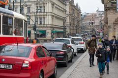 Most Legií v Praze a omezení vjezdu vozidel širších než dva metry