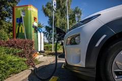 Nabíjení elektromobilu vozíčkáři