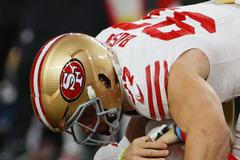 Super Bowl LVIII: Patrick Mahomes (Kansas City) a Nick Bosa (San Francisco)