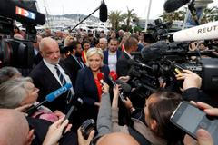 Marine Le Pen Penová Populisti Nice Národní fronta