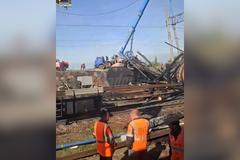 Dron v květnu zaútočil na ruský nákladní vlak ve Volgogradské oblasti stovky kilometrů do fronty