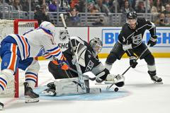 Nejlepší zákroky Davida Ritticha v zápase  Los Angeles - Edmonton