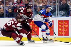 IIHF World Championships - Group B - Slovakia v Latvia