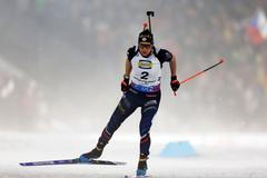 Julia Simonová ve sprintu na MS v Novém Městě na Moravě 2024