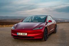 Tesla Model 3 Highland test