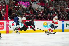 NHL: Florida Panthers at Carolina Hurricanes