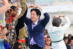 tchaj-wan inaugurace prezident william laj