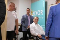 Miloš Zeman na autogramiádě 19.6.2024 knihy Spiknutí od Luboše Procházky a Radima Panenky v knihkupectví Luxor