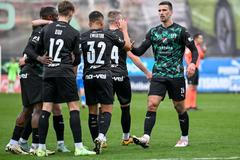 Radost fotbalistů Baníku