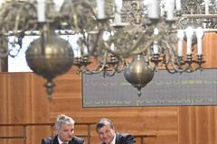 soudce Tomáš Langášek a právník Jiří Přibáň