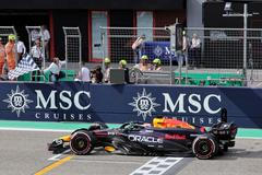 Max Verstappen, Red Bull v cíli VC Emilia Romagna F1 2024