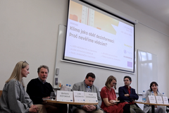 Debata o klimatické změně v Brně