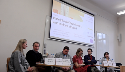 Debata o klimatické změně v Brně