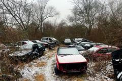 Saab Punk vrakoviště v Praze