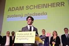 Kongres Prahy sobě s volbou předsedy a představením programového směřování původně občanské kandidátky, která se mění na městskou stranu, 13. března 2024, Praha.