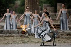 Zapálení olympijského ohně pro OH 2024