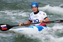 Slovenská kajakářka Eliška Mintálová na olympijských hrách v Paříži