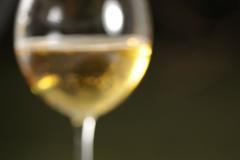 Salát, víno, ilustrační foto