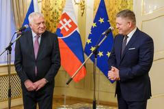 Robert Fico, Václav Klaus, Slovensko