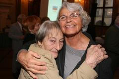 Dana Zátopková a Olga Fikotová