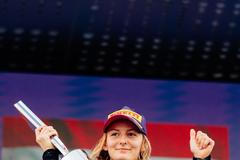 Doriane Pinová v závodě akademie F1 v Džiddě 2024