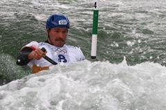 Kanoista Lukáš Rohan na OH 2024 v Paříži