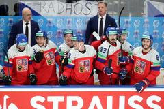 Češi slaví vítězství ve čtvrtfinále MS 2024 Česko - USA