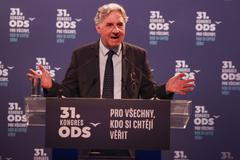 Končící europoslanec ODS Jan Zahradil se loučil na kongresu ODS v Ostravě