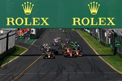 Start VC Austrálie F1 2024