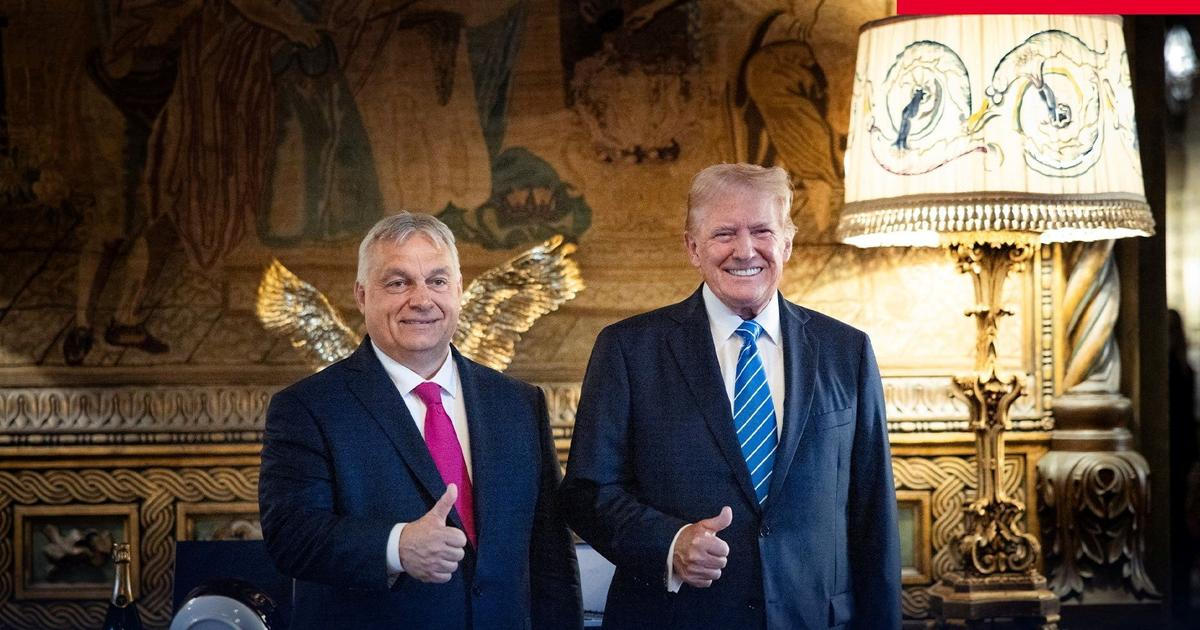 "Tvrdě pracuje na ochraně Maďarska." Trump před volbami podpořil Orbána