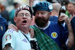 Skotsko, fanoušci, Euro 2024