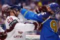 IIHF World Championships - Group B - Kazakhstan v Latvia