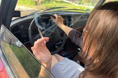 Marihuana, joint, hulení, TBC, řidič, kouření za volantem, TBC za volantem