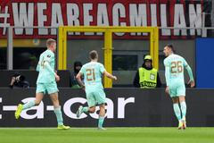 EL, AC Milán - Slavia: Ivan Schranz