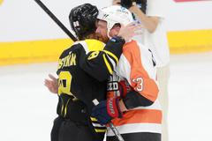hokej, exhibice, Tým Voras - Tým Pasta, David Pastrňák, Jakub Voráček