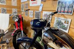 Motorky Retro Garáž duben 2024