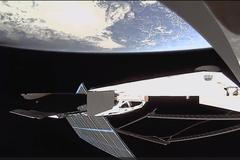 Pohled na zatmění z oběžné dráhy