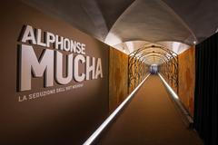 Alfons Mucha, Florencie, výstava