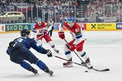 Dominik Kubalík, Česko - Finsko, MS v hokeji 2024