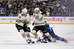 NHL: Boston Bruins at Toronto Maple Leafs