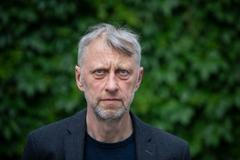 Jáchym Topol v Knihovně Václava Havla na rozhovoru s deníkem Aktuálně.cz.